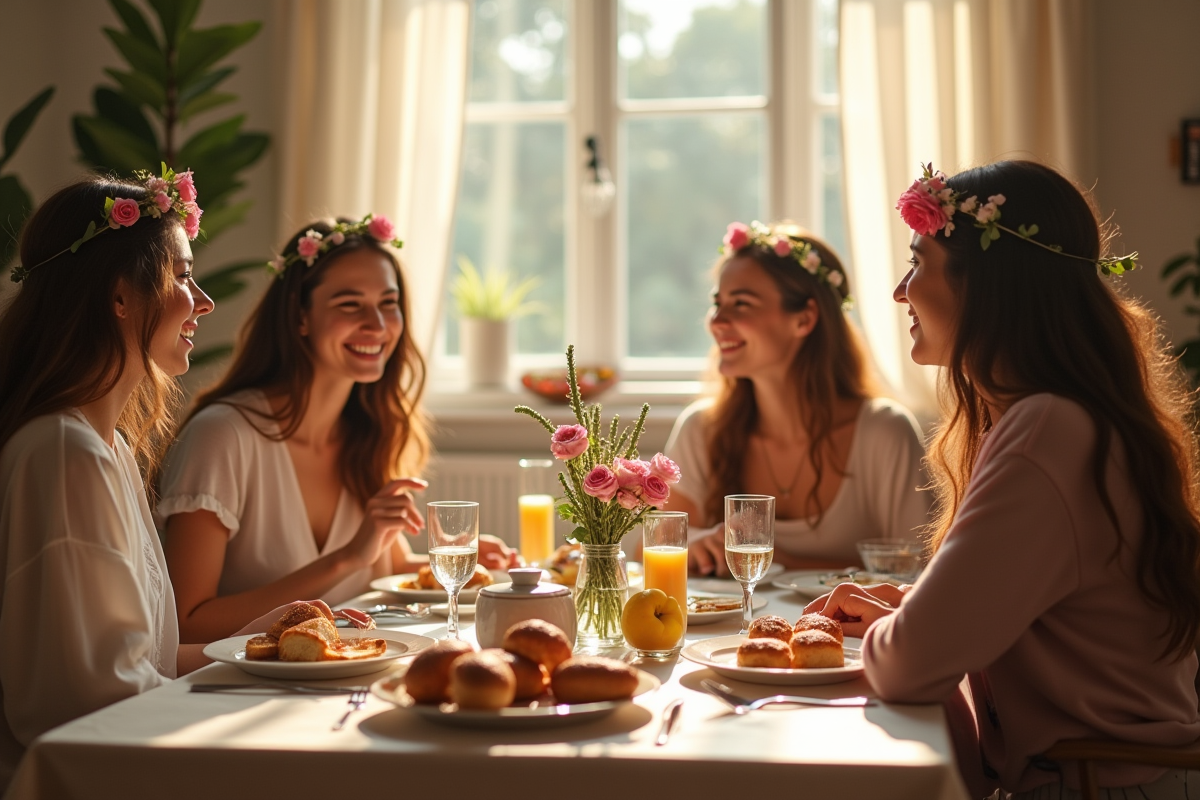 fête entre filles