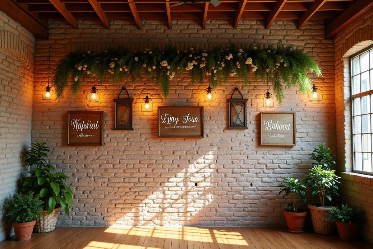 mur décoration